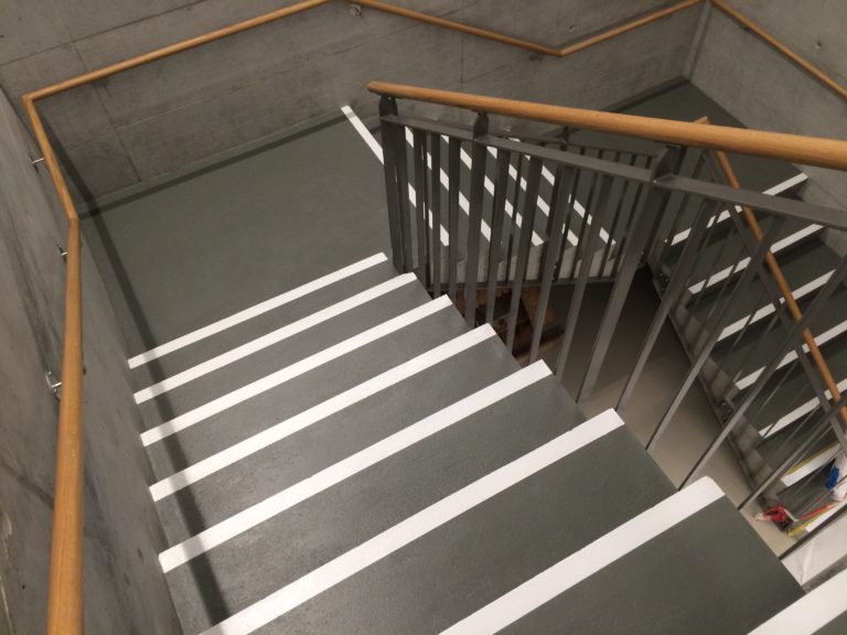 Bodenbeschichtung Treppenhaus Schritt 7 maler fuhrimann